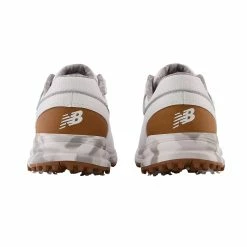 New Balance Golf New Balance Brighton Spiked Mens Golf Shoes -Golf Apparel Shop 27594 WHITEBROWN 2