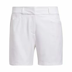 Adidas Golf Adidas Solid 5 Inch Womens Golf Shorts -Golf Apparel Shop 31171 WHITE100 143cb8d7 85e9 4853 b6c1 642e6144bb78