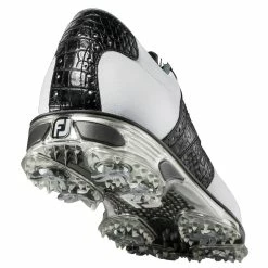 FootJoy DryJoys Tour White Black Mens Golf Shoes -Golf Apparel Shop 53610 MEDIUM 2 b0033d84 1c23 4382 8824 ffbcf32fa8c9