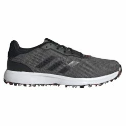 Adidas Golf Adidas S2G Spikeless Mens Golf Shoes -Golf Apparel Shop 85034 BLACKGREYSCAR