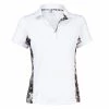 Daily Sports Karen Womens Golf Polo -Golf Apparel Shop 943113 100WHITE 86c8091c 828d 45cc 98ab fca1cd93540f
