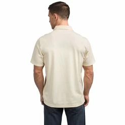 TravisMathew Classy Mens Golf Polo -Golf Apparel Shop CLASSY HTHPALEBANANA 2