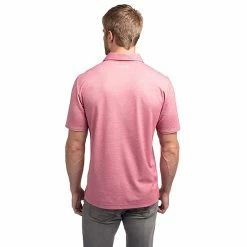 TravisMathew Classy Mens Golf Polo -Golf Apparel Shop CLASSY HTHRCARDINAL 2