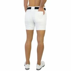 JoFit Belted 7.5 In Womens Golf Shorts -Golf Apparel Shop GB505 WHTWHITE 1