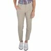 Jofit Belted Cropped Womens Golf Pants -Golf Apparel Shop GB610 SAND