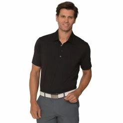 CHASE 54 Chase54 Explore Mens Golf Polo 11 CHASE 54 Chase54 Explore Mens Golf Polo -Golf Apparel Shop ME1100 BLACK