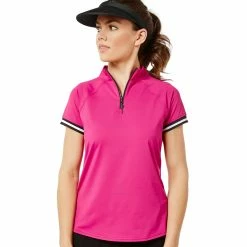 Belyn Key Sport Womens Short Sleeve Golf Polo