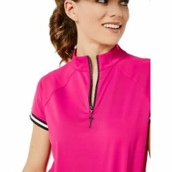 Belyn Key Sport Womens Short Sleeve Golf Polo -Golf Apparel Shop TSS0510 RSB 2