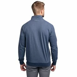 TravisMathew Zachary Mens Golf 1/2 Zip 17 TravisMathew Zachary Mens Golf 1/2 Zip -Golf Apparel Shop ZACHARY HTHBLUENIGHTS 2